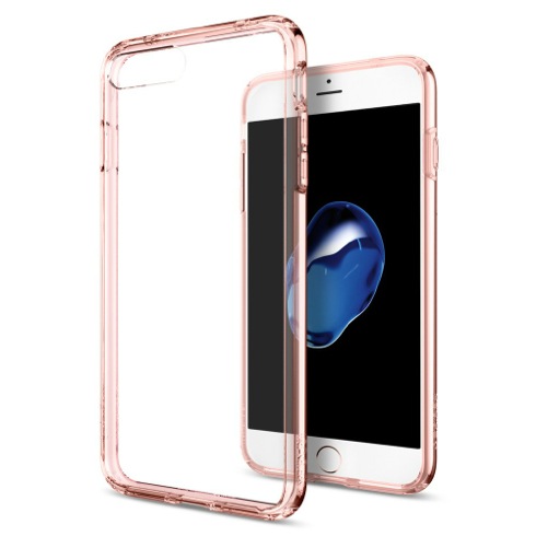Spigen kryt Ultra Hybrid pre iPhone 7 Plus - Rose Crystal