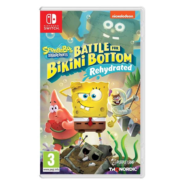 SpongeBob SquarePants: Battle for Bikini Bottom (Rehydrated) [NSW] - BAZÁR (použitý tovar)