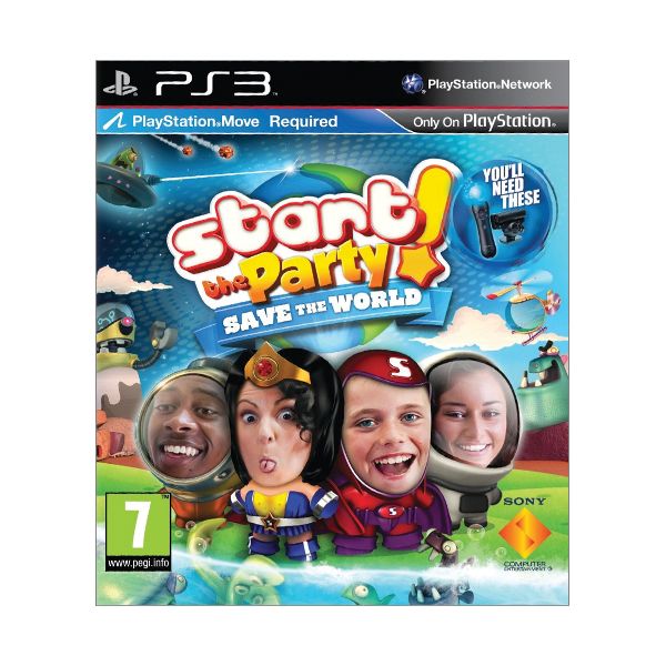 Start the Party! Save the World [PS3] - BAZÁR (použitý tovar)