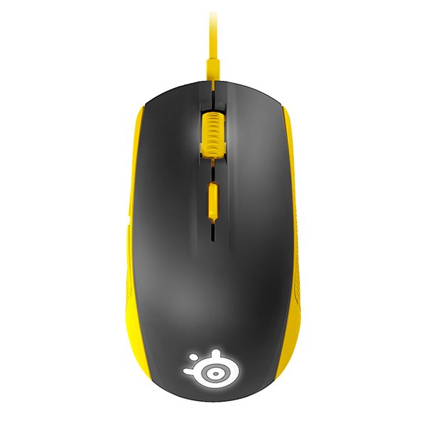 SteelSeries Rival 100, proton yellow