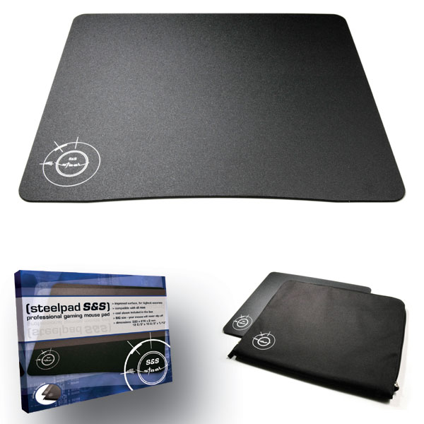SteelSeries S&S + púzdro + padsurfers