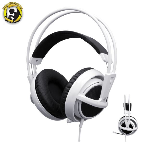 SteelSeries Siberia v2 Full-size Headset, white