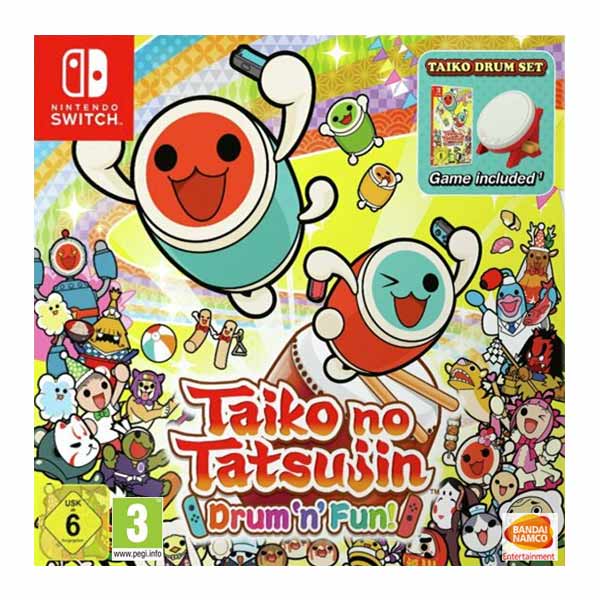 E-shop Taiko no Tatsujin: Drum’n’Fun! (Collector’s Edition) NSW