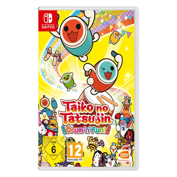 Taiko no Tatsujin: Drum’n’Fun! [NSW] - BAZÁR (použitý tovar)