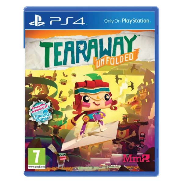 Tearaway: Unfolded [PS4] - BAZÁR (použitý tovar)