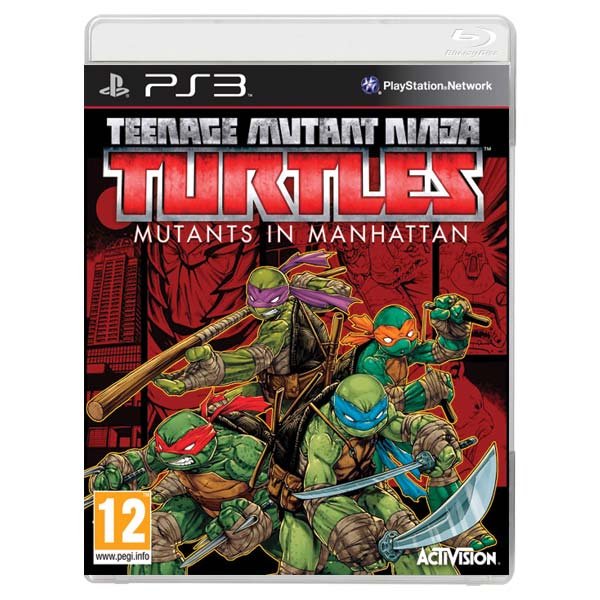 Teenage Mutant Ninja Turtles: Mutants in Manhattan [PS3] - BAZÁR (použitý tovar)