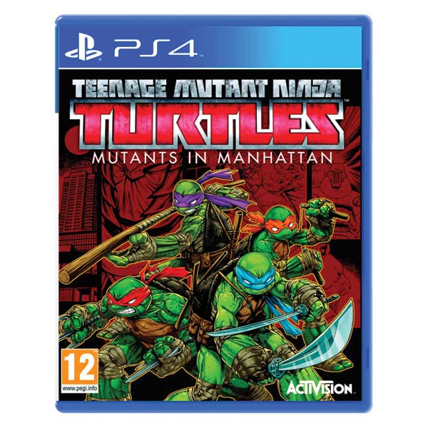 Teenage Mutant Ninja Turtles: Mutants in Manhattan [PS4] - BAZÁR (použitý tovar)