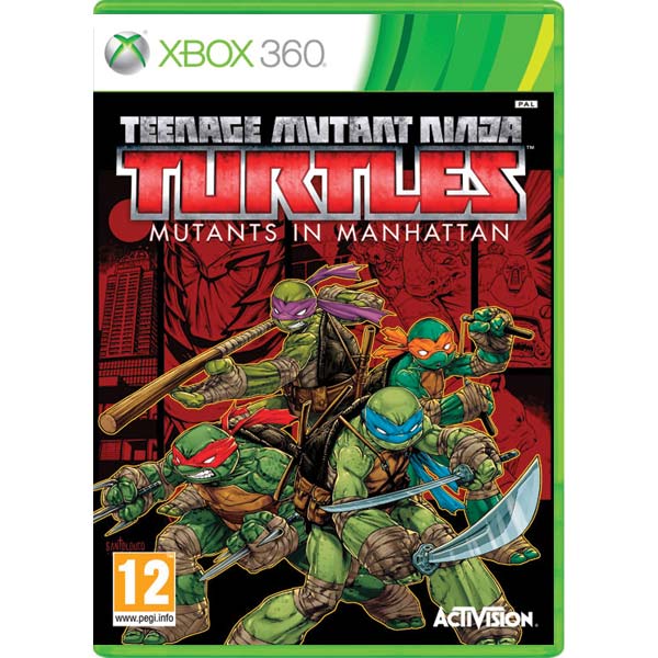 Teenage Mutant Ninja Turtles: Mutants in Manhattan [XBOX 360] - BAZÁR (použitý tovar)
