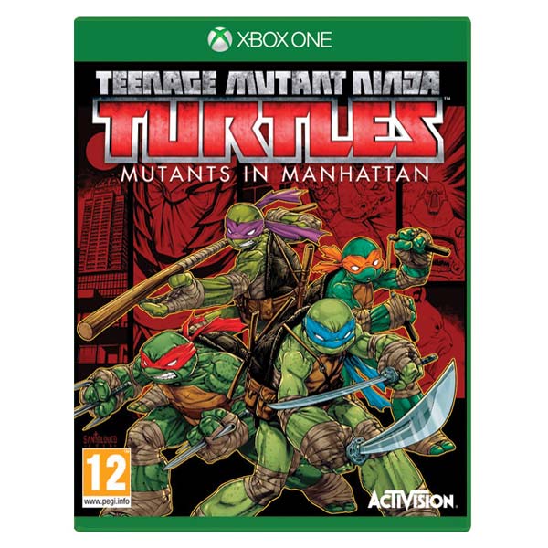 Teenage Mutant Ninja Turtles: Mutants in Manhattan [XBOX ONE] - BAZÁR (použitý tovar)