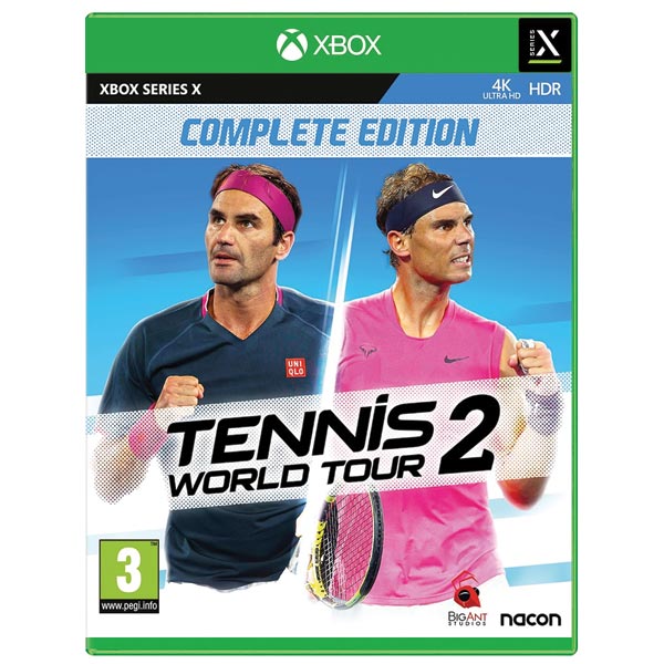 Tennis World Tour 2 (Complete Edition) [XBOX Series X] - BAZÁR (použitý tovar)