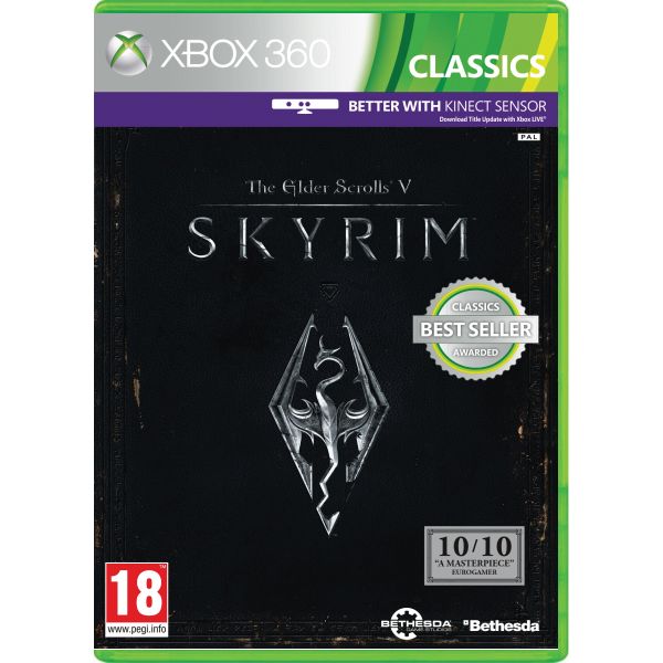 The Elder Scrolls 5: Skyrim - XBOX 360- BAZÁR (použitý tovar)