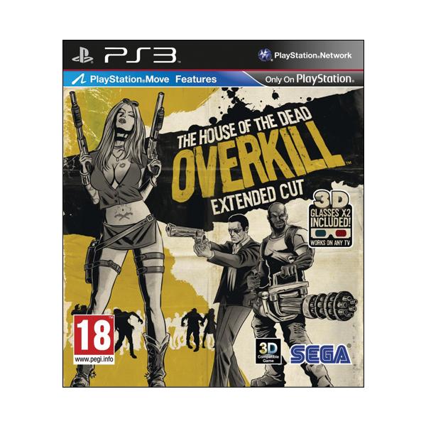 The House of the Dead: Overkill (Extended Cut) [PS3] - BAZÁR (použitý tovar)