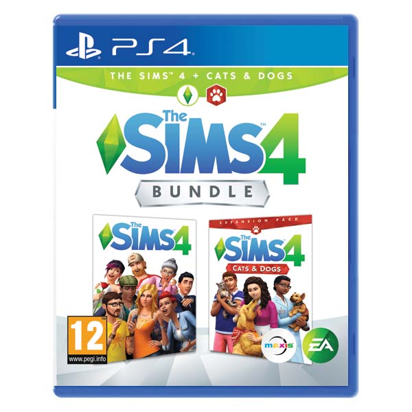 The Sims 4 + The Sims 4: Psy a Mačky  [PS4] - BAZÁR (použitý tovar)