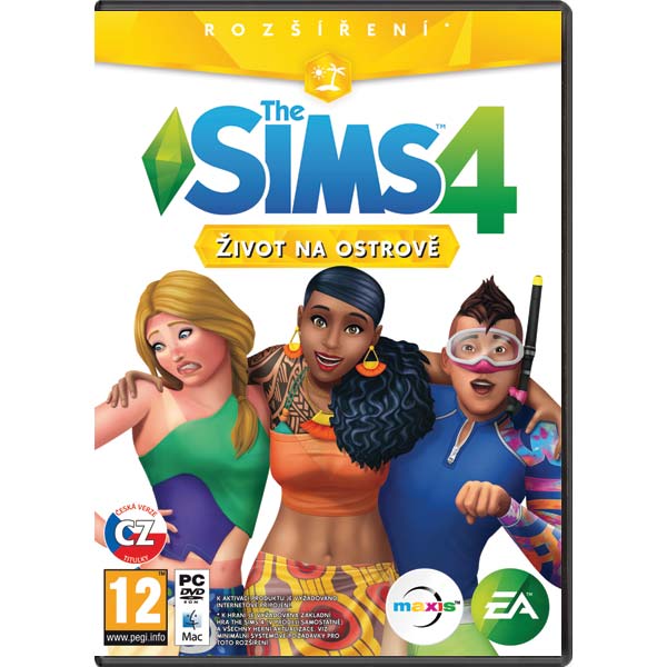 The Sims 4: Život na ostrove CZ PC CD-key