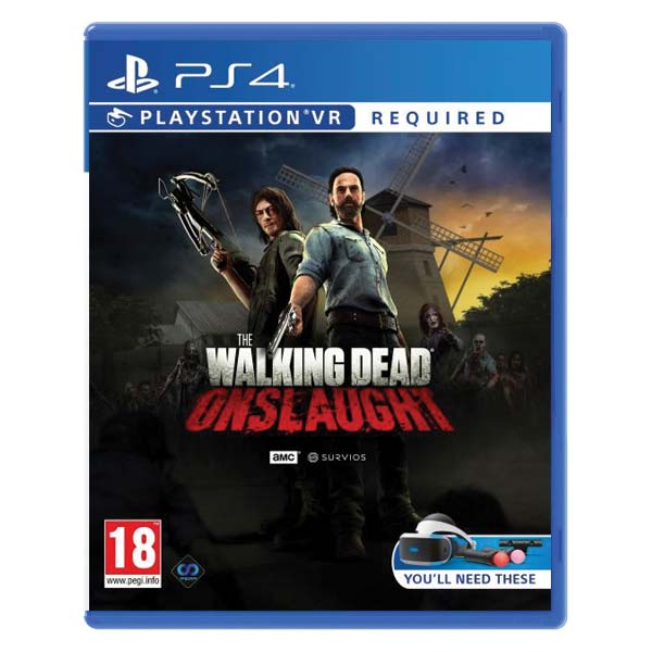 The Walking Dead: Onslaught VR [PS4] - BAZÁR (použitý tovar)