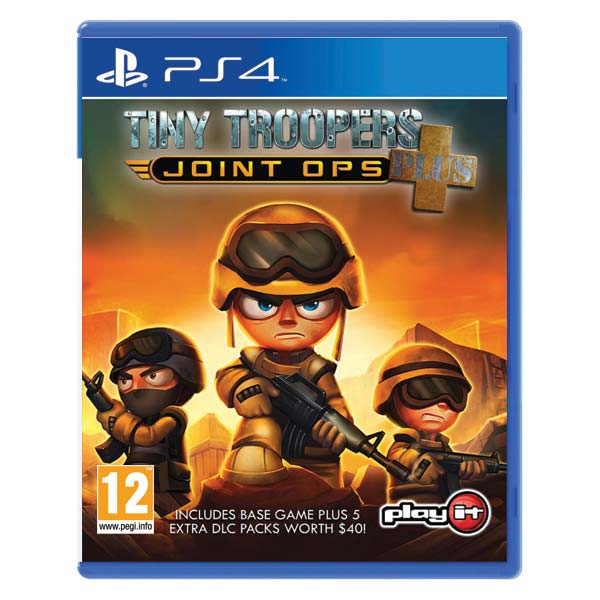 Tiny Troopers: Joint Ops Plus [PS4] - BAZÁR (použitý tovar)