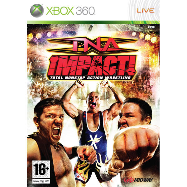 TNA Impact!: Total Nonstop Action Wrestling [XBOX 360] - BAZÁR (použitý tovar)