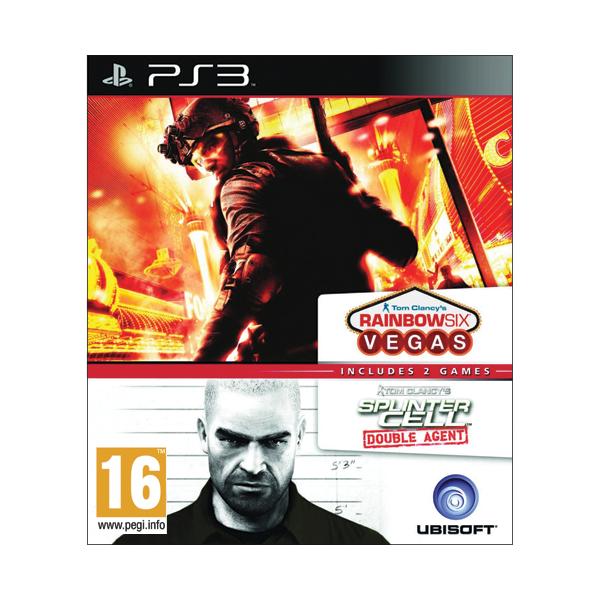Tom Clancy’s Rainbow Six: Vegas + Tom Clancy’s Splinter Cell: Double Agent [PS3] - BAZÁR (použitý tovar)
