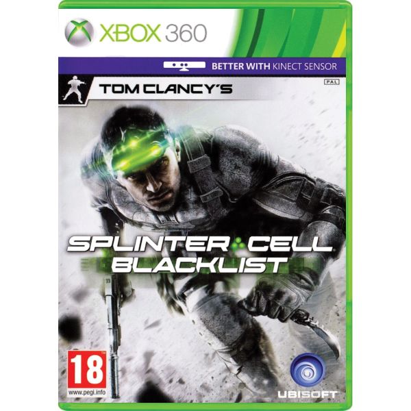 Tom Clancy’s Splinter Cell: Blacklist CZ [XBOX 360] - BAZÁR (použitý tovar)