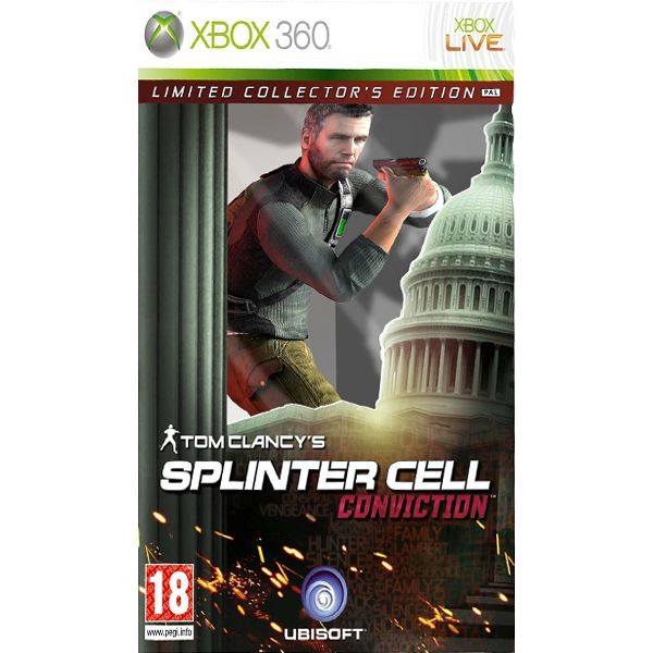 Tom Clancy’s Splinter Cell: Conviction (Limited Collector’s Edition) [XBOX 360] - BAZÁR (použitý tovar)