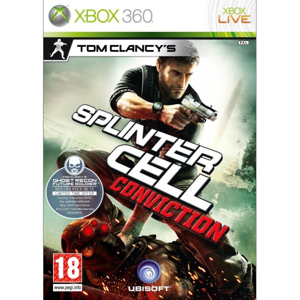 Tom Clancy’s Splinter Cell: Conviction [XBOX 360] - BAZÁR (použitý tovar)