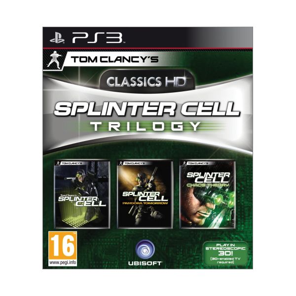 Tom Clancy’s Splinter Cell Trilogy [PS3] - BAZÁR (použitý tovar)