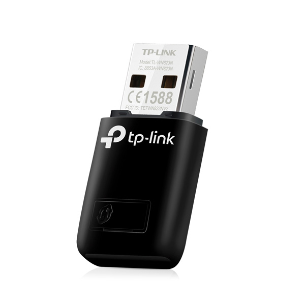 E-shop TP-Link TL-WN823N 300Mbps Mini Wifi N USB adaptér, black TL-WN823N