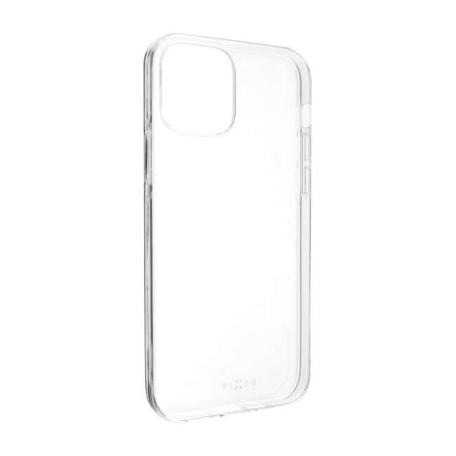 Fixed TPU gélové puzdro pre Apple iPhone 12/12 Pro, transparentné