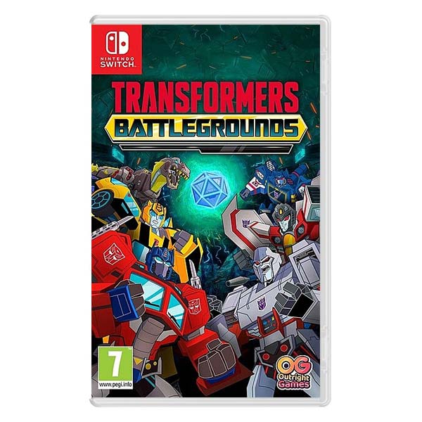 Transformers: Battlegrounds [NSW] - BAZÁR (použitý tovar)