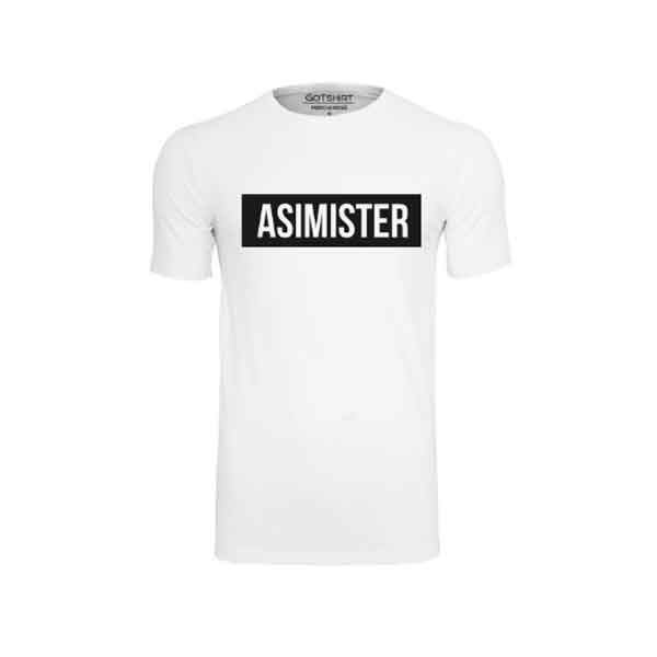 Tričko Asimister biele L