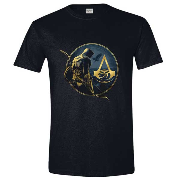Tričko Assassin's Creed Origins Bayek and Logo XS Tričko Assassin's Creed Origins Bayek and Logo XS