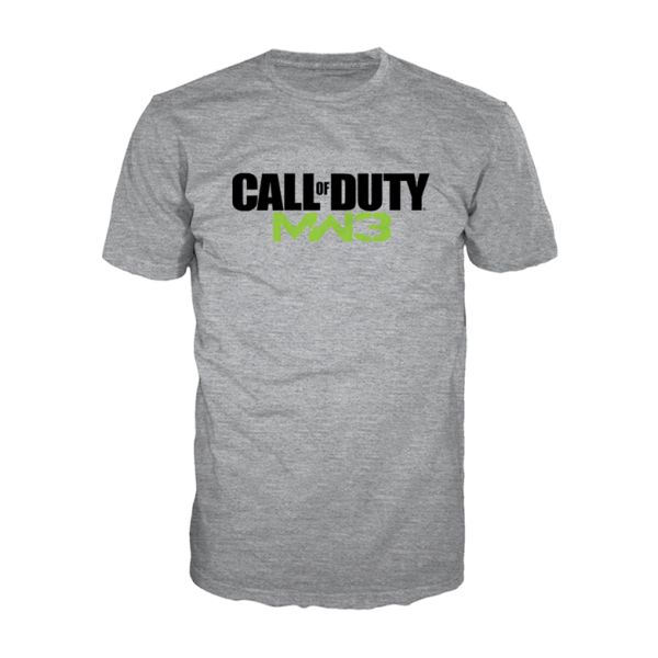 Tričko Call of Duty MW3: Logo, grey XL