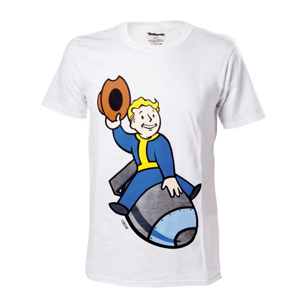 Tričko Fallout 4: Vault Boy Bomber XL