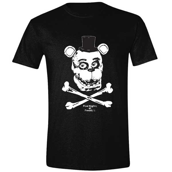Tričko Five Nights at Freddys - Freddy Crossbones XL