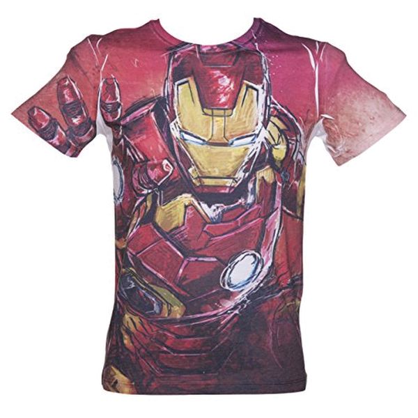 Tričko Iron Man: Blasting Full Printed XL Tričko Iron Man: Blasting Full Printed XL