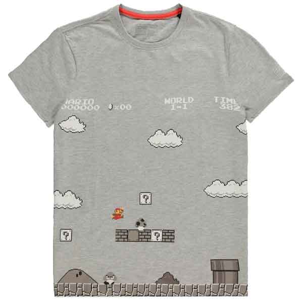 Tričko Nintendo 8Bit Super Mario Bros 2XL