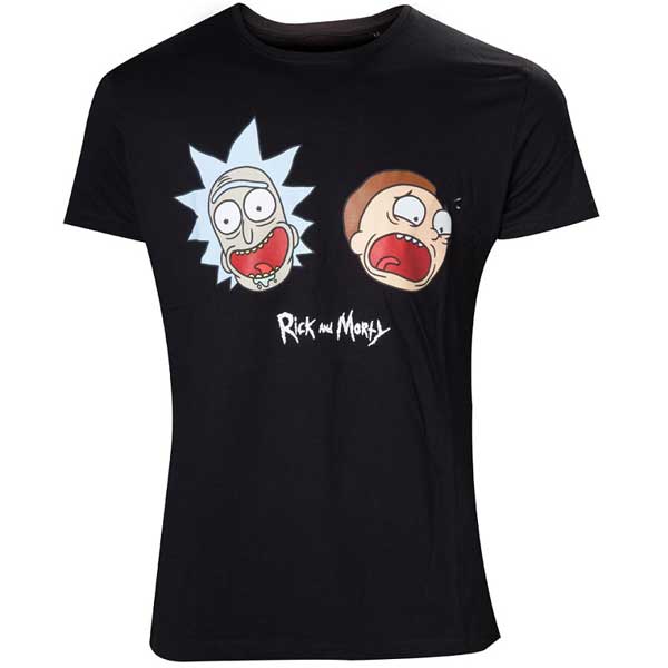 Tričko Rick and Morty Faces M