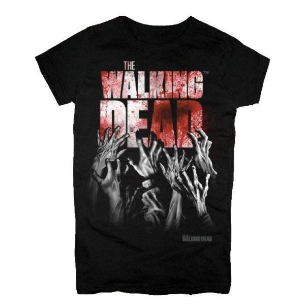 Tričko The Walking Dead: Hands Blood Splatter XL Tričko The Walking Dead: Hands Blood Splatter XL