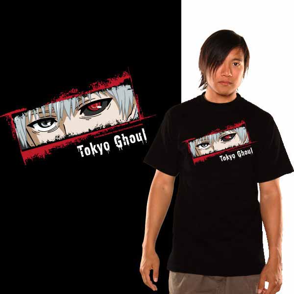Tričko Tokyo Ghoul Kaneki Eyes S