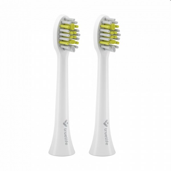 Náhradné hlavice TrueLife SonicBrush Compact Sensitive Heads, biele TLSBCHWSE