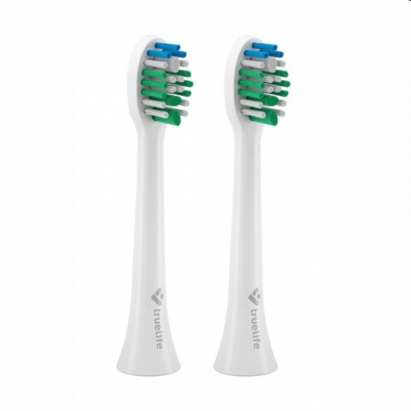Náhradné hlavice TrueLife SonicBrush Compact Standard Heads, biele Náhradné hlavice TrueLife SonicBrush Compact Standard Heads, biele