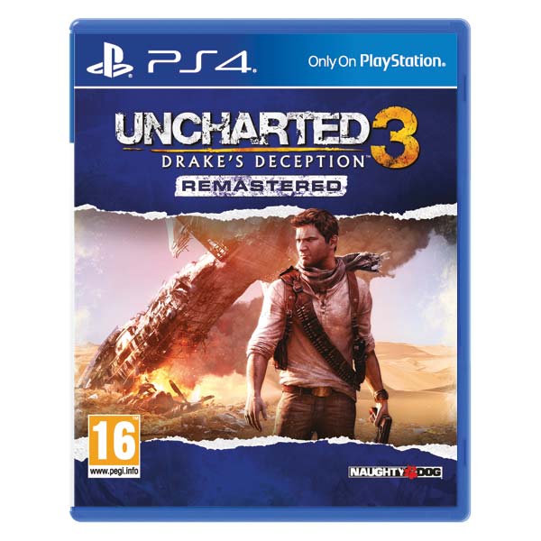 Uncharted 3: Drake’s Deception (Remastered) [PS4] - BAZÁR (použitý tovar)