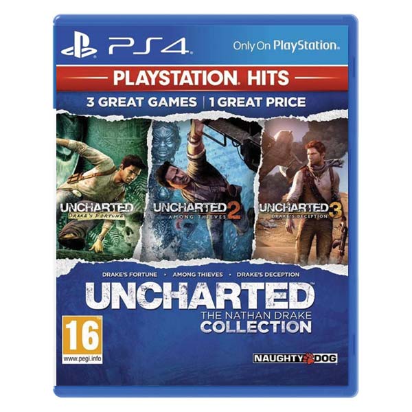 Uncharted: The Nathan Drake Collection CZ [PS4] - BAZÁR (použitý tovar)