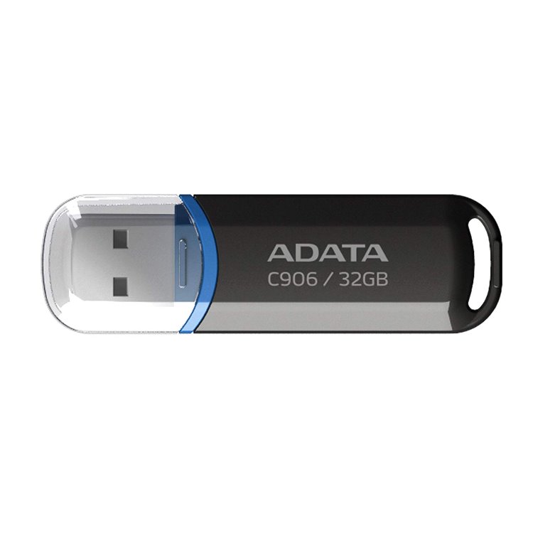 E-shop USB kľúč A-Data C906, 32 GB, USB 2.0, čierny AC906-32G-RBK