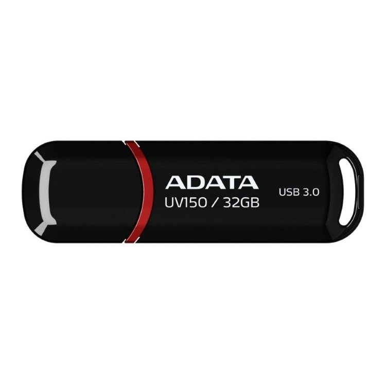 USB kľúč A-DATA UV150, 32 GB, USB 3.1, rýchlosť 9040 MBs AUV150-32G-RBK