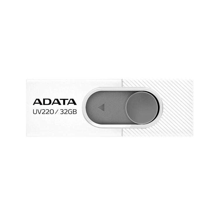 USB kľúč A-DATA UV220, 32 GB, USB 2.0, biely AUV220-32G-RWHGY