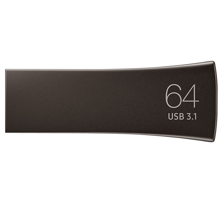 USB kľúč Samsung BAR Plus, 64GB, USB 3.1 (MUF-64BE4/APC), Gray USB kľúč Samsung BAR Plus, 64GB, USB 3.1 (MUF-64BE4/APC), Gray