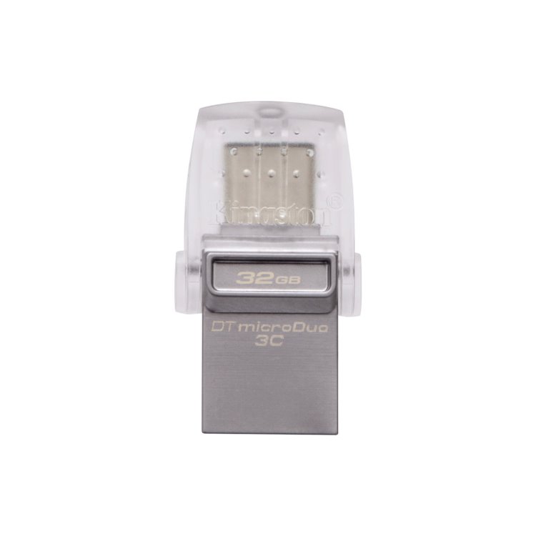 USB OTG Kingston DataTraveler MicroDuo 3C, 32GB, USBUSB-C 3.1 - rýchlosť 100 MBs (DTDUO3C32GB) DTDUO3C32GB