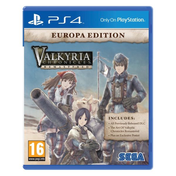 Valkyria Chronicles: Remastered (Europa Edition) [PS4] - BAZÁR (použitý tovar)