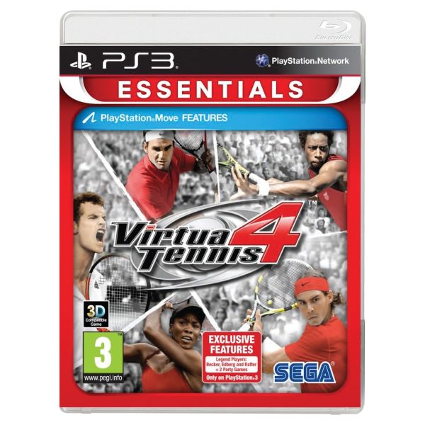 Virtua Tennis 4 [PS3] - BAZÁR (použitý tovar)